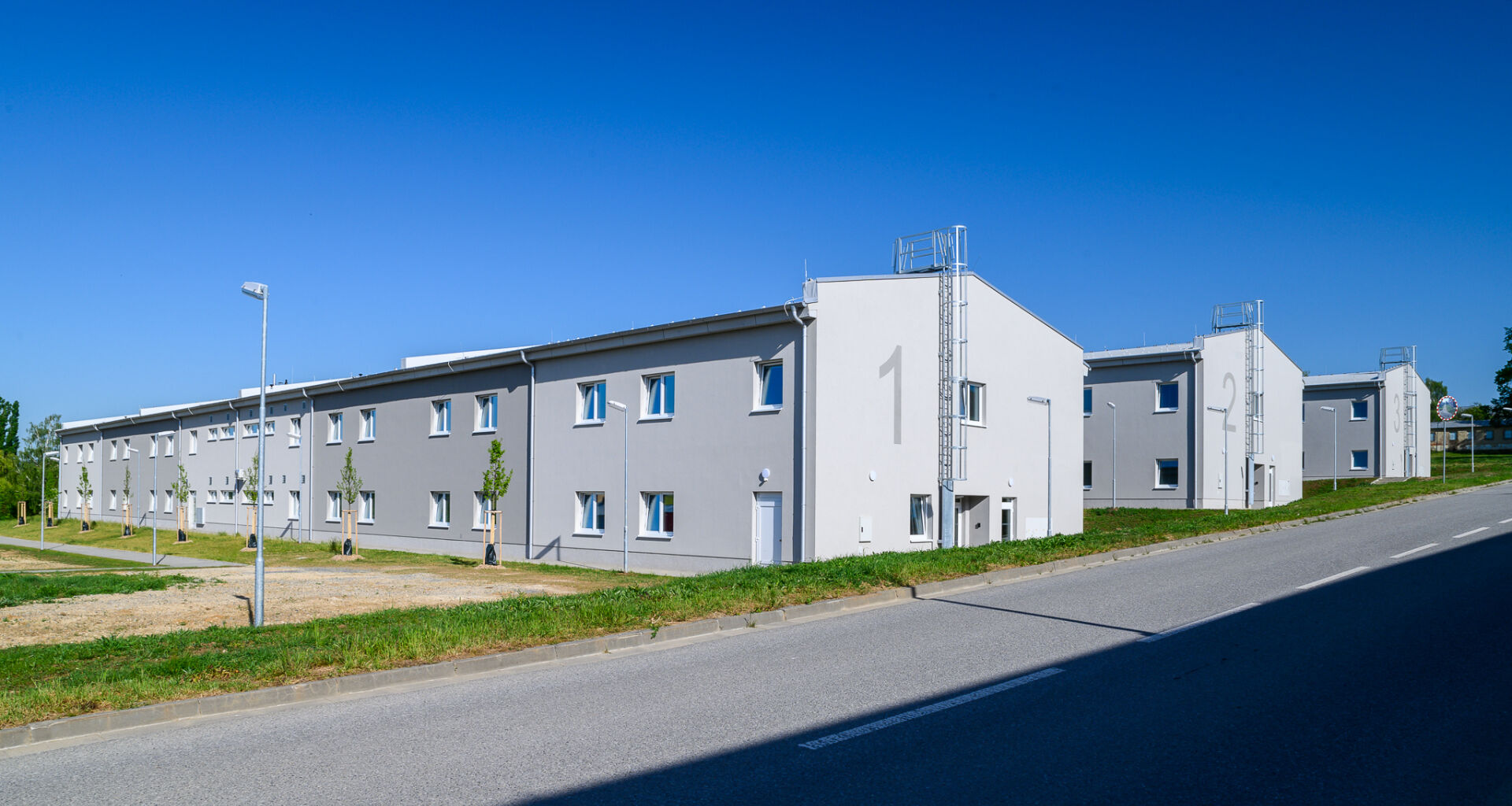 Výstavba ubytovny pro základní přípravu Vyškov